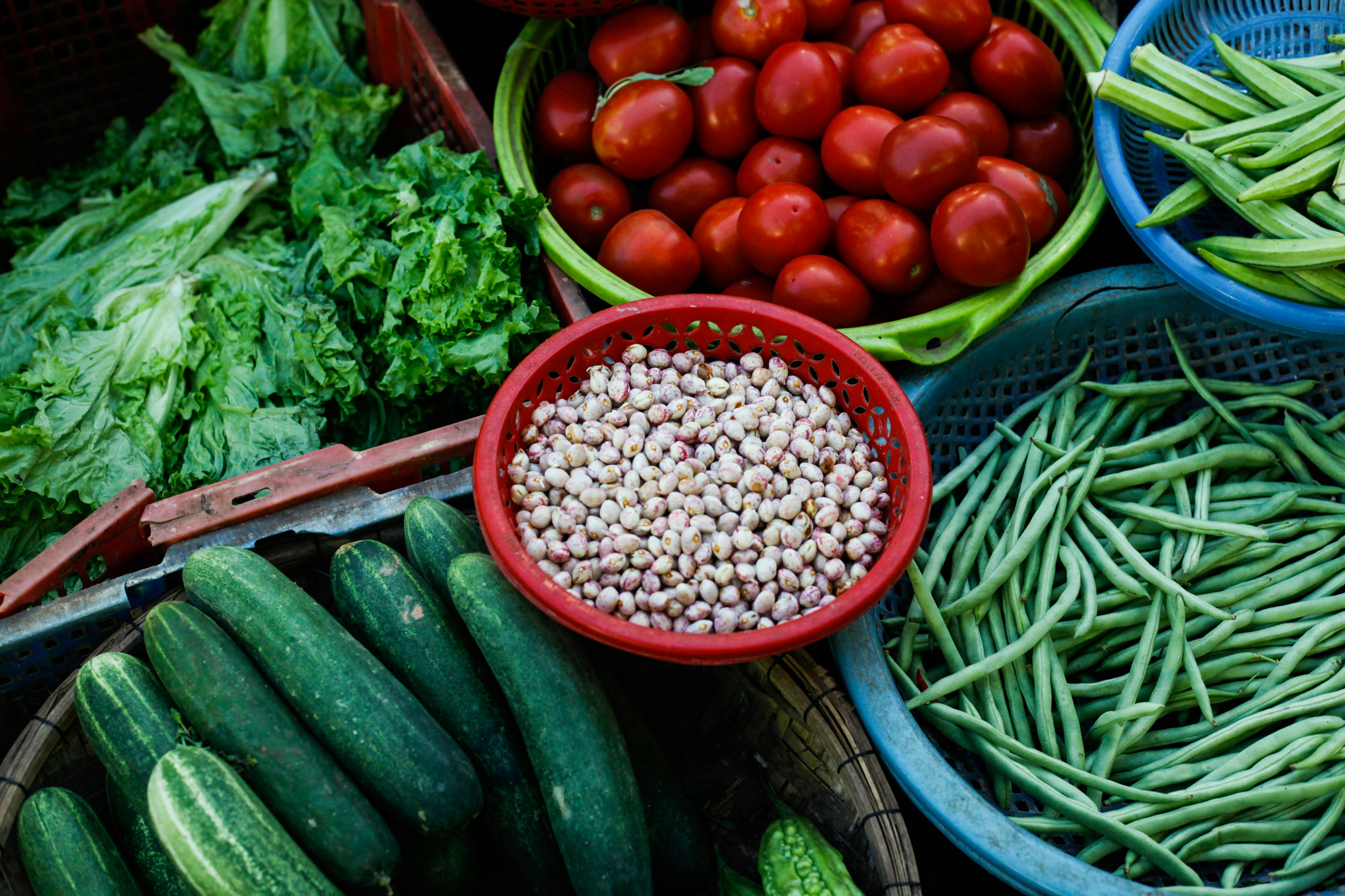 Fresh vegetables
